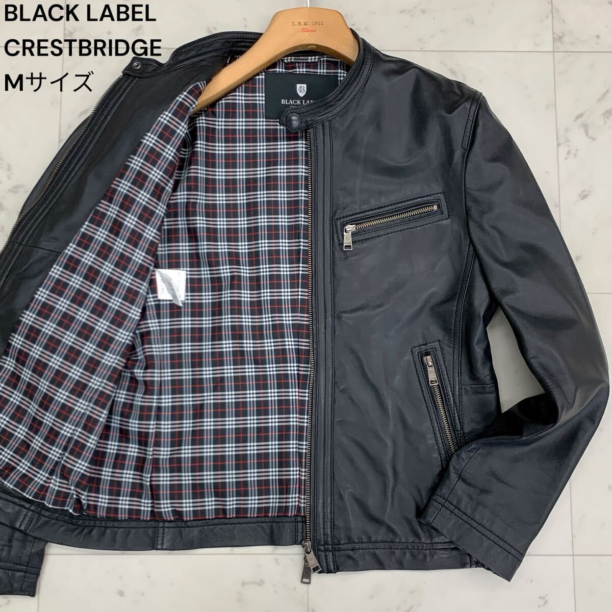 Yahoo!オークション -「ブラックレーベル クレストブリッジ レザー