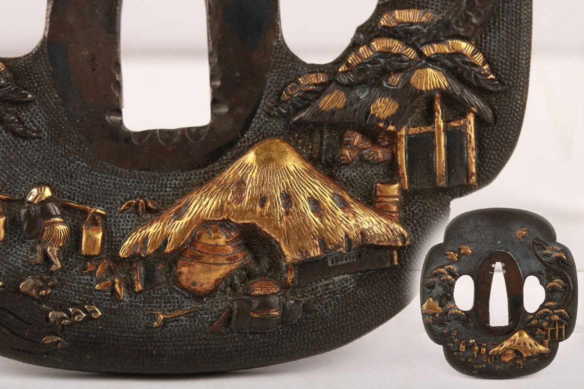 Yahoo!オークション -「日本刀 無銘」(鍔、刀装具) (武具)の落札相場