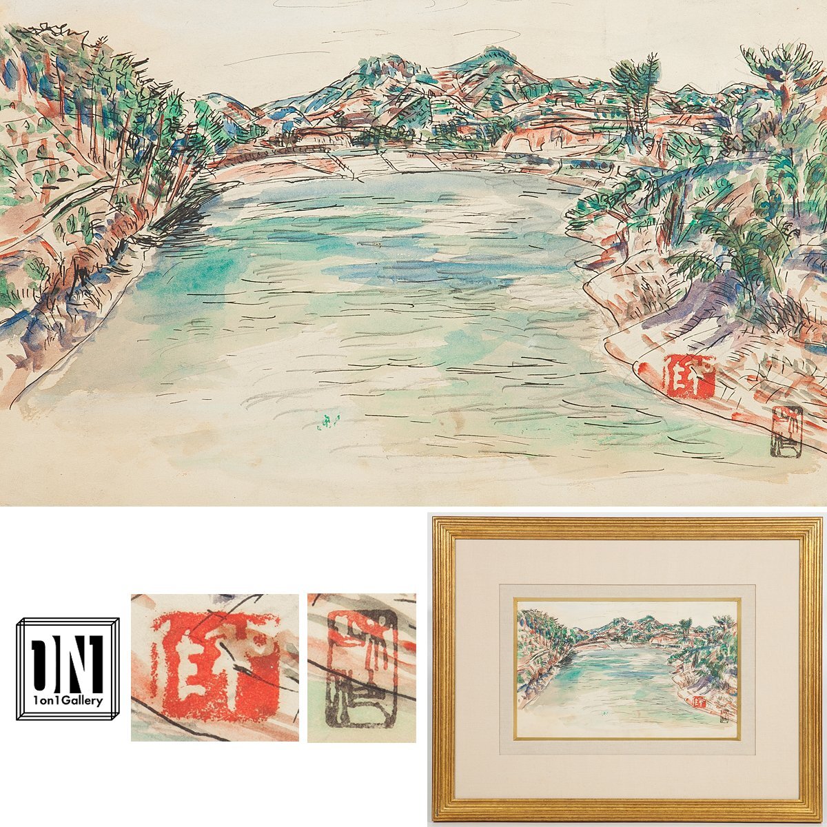 Yahoo!オークション -「小林和作」(絵画) (美術品)の落札相場・落札価格