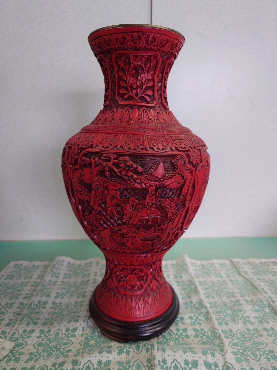 2026年最新】Yahoo!オークション -中国堆朱花瓶の中古品・新品・未使用