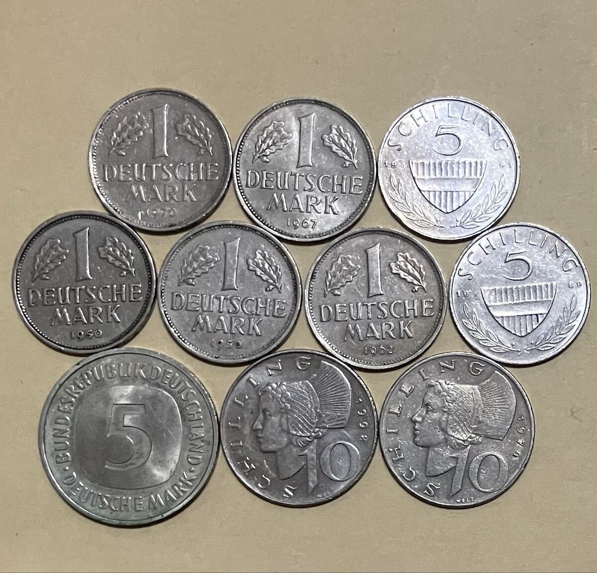 Yahoo!オークション -「オーストリア・シリング」(貨幣) の落札相場