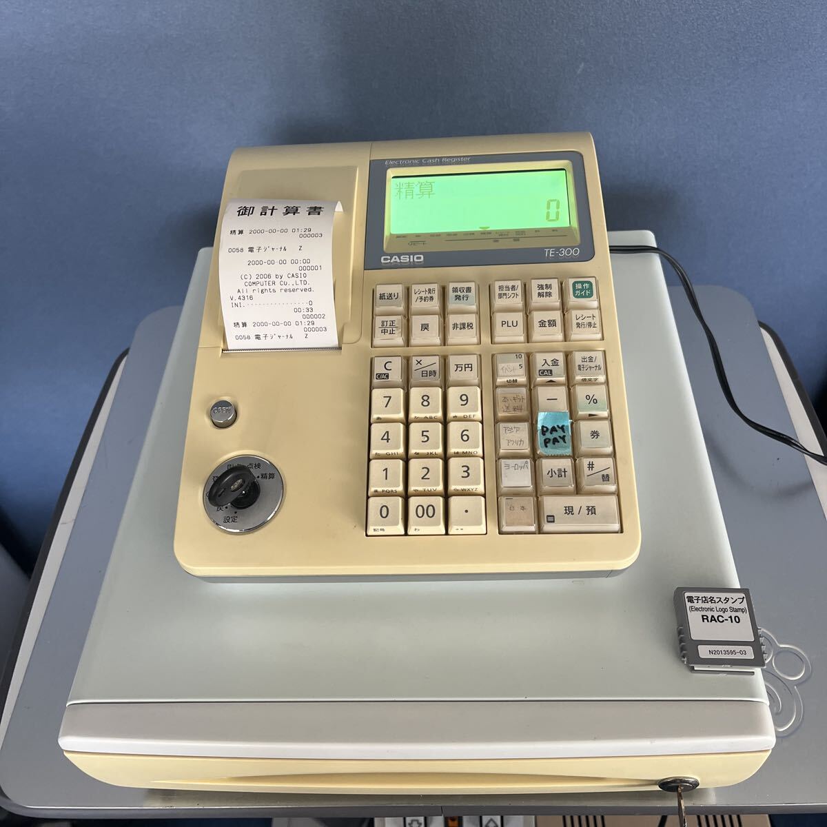 Yahoo!オークション -「casio te-300」の落札相場・落札価格