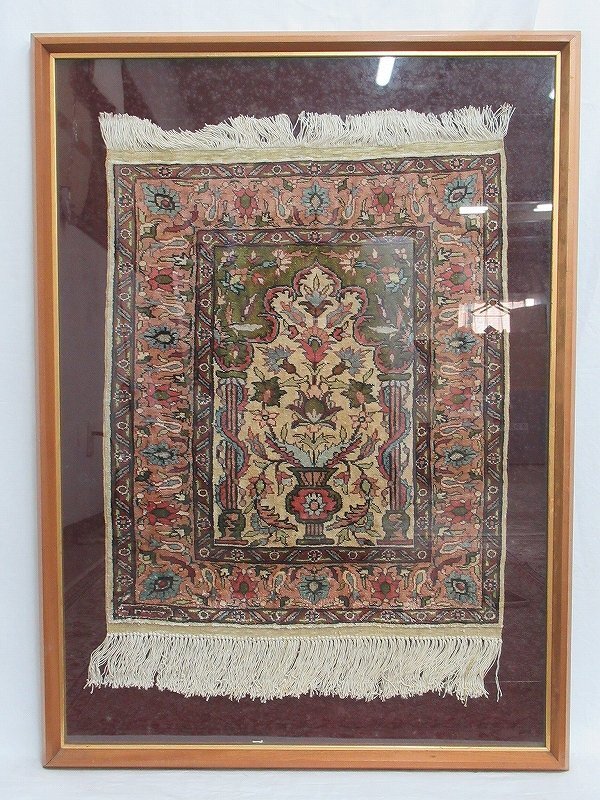 Yahoo!オークション -「ペルシャ絨毯 額装」の落札相場・落札価格