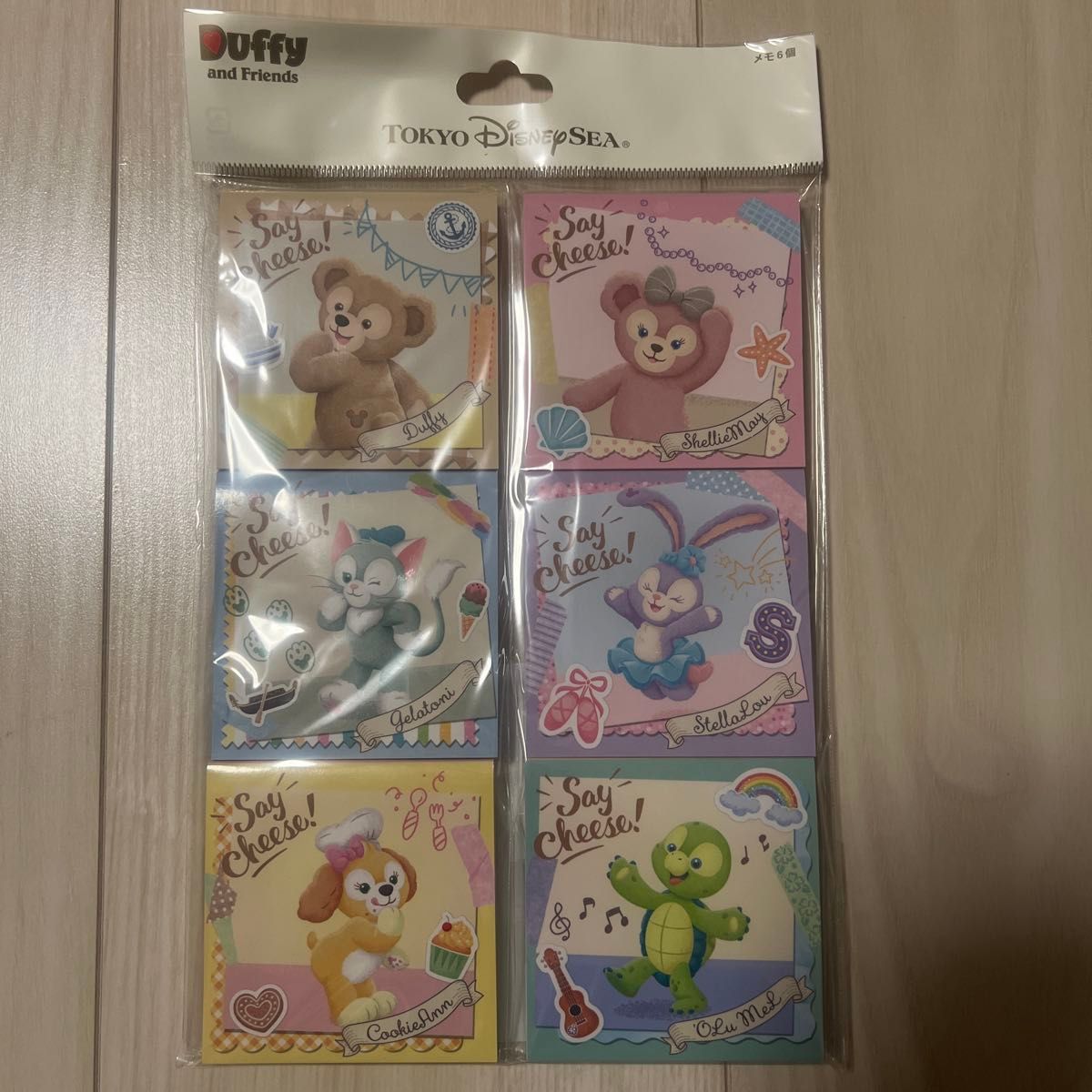 ダッフィーメモダッフィー&フレンズ シェリーメイ ディズニーシー