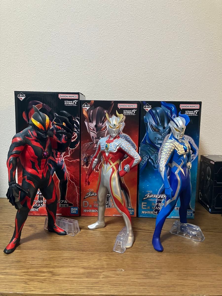 一番くじ ウルトラマンゼロ B賞 ウルトラマンベリアル MASTERLISE F賞