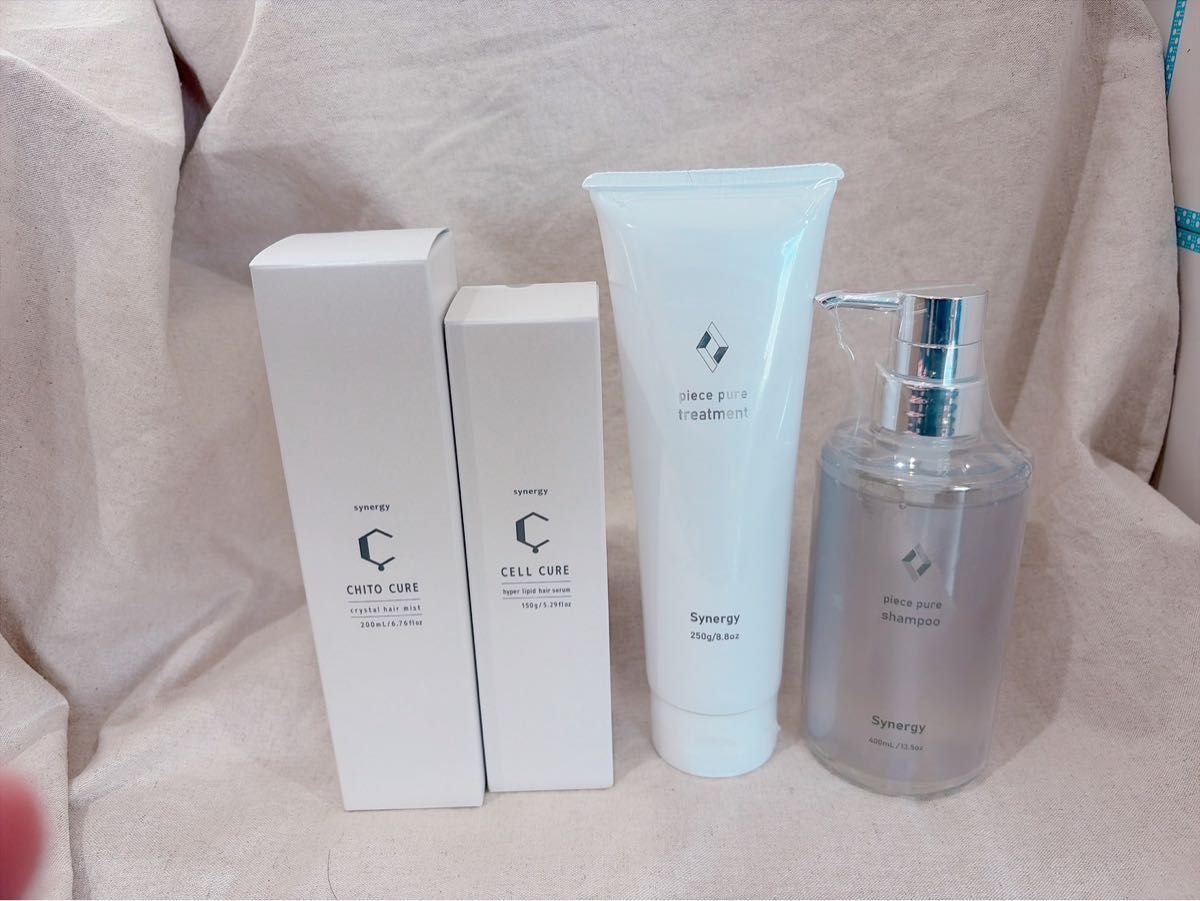 シナジー ピースピュアシャンプートリートメントセット 400ml 250g