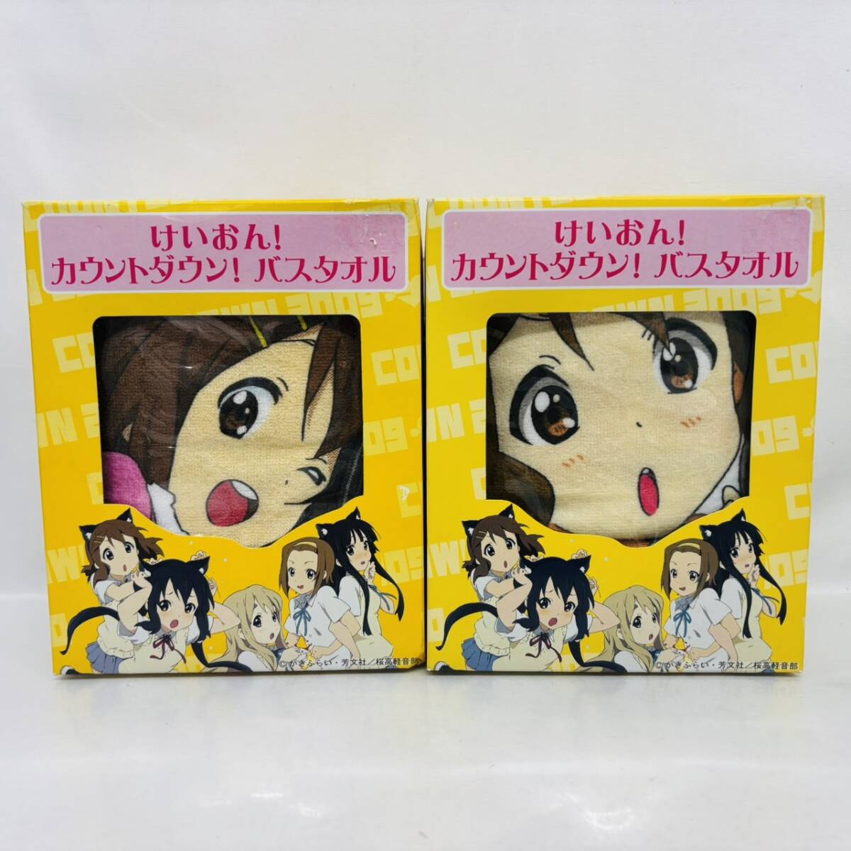 Yahoo!オークション - けいおん 箔押し 缶バッジ 平沢唯 中野梓