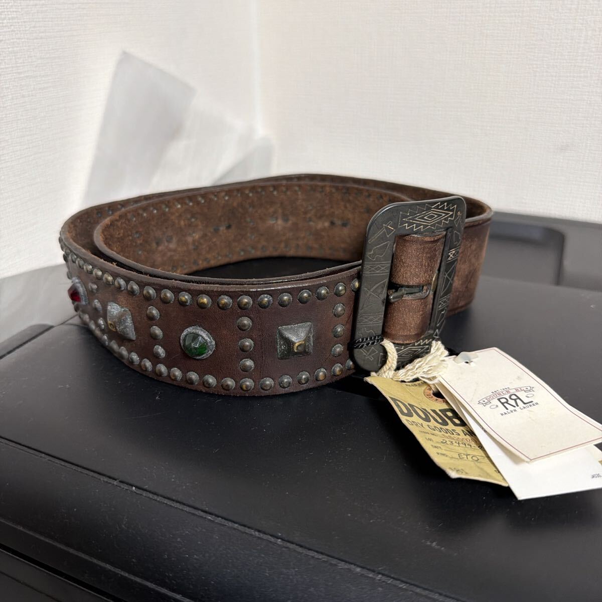 Yahoo!オークション -「rrl ベルト」の落札相場・落札価格