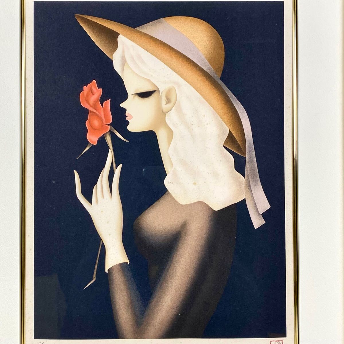 Yahoo!オークション - 「東郷青児」版画 (美術品) の落札相場・落札価格