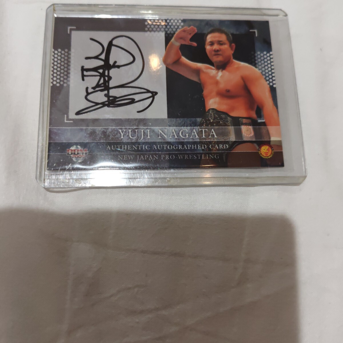 Yahoo!オークション -「永田裕志 サイン」の落札相場・落札価格