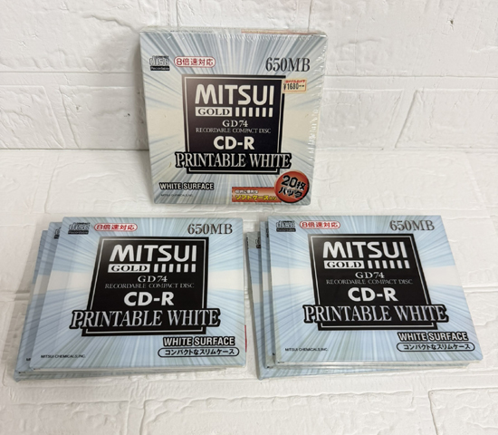 Yahoo!オークション -「mitsui gold cd-r」(コンピュータ) の落札相場