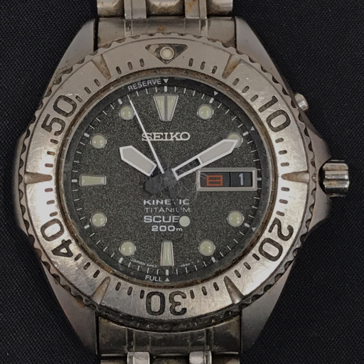 Yahoo!オークション -「seiko kinetic 5m63」の落札相場・落札価格
