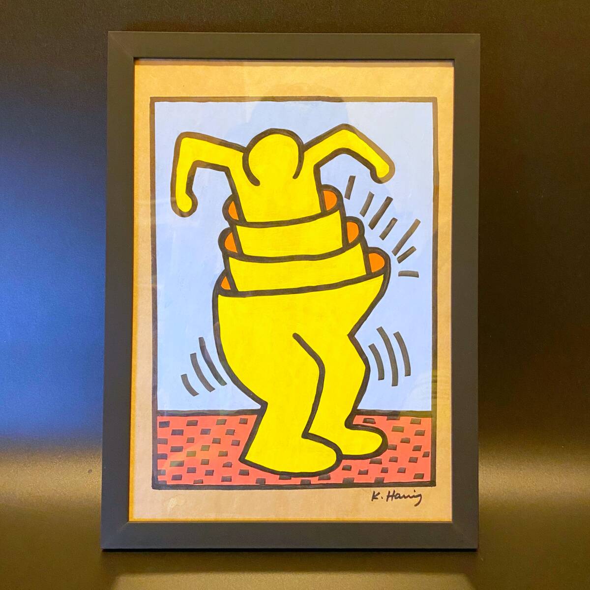 Yahoo!オークション -「キースヘリング」(絵画) (美術品)の落札相場