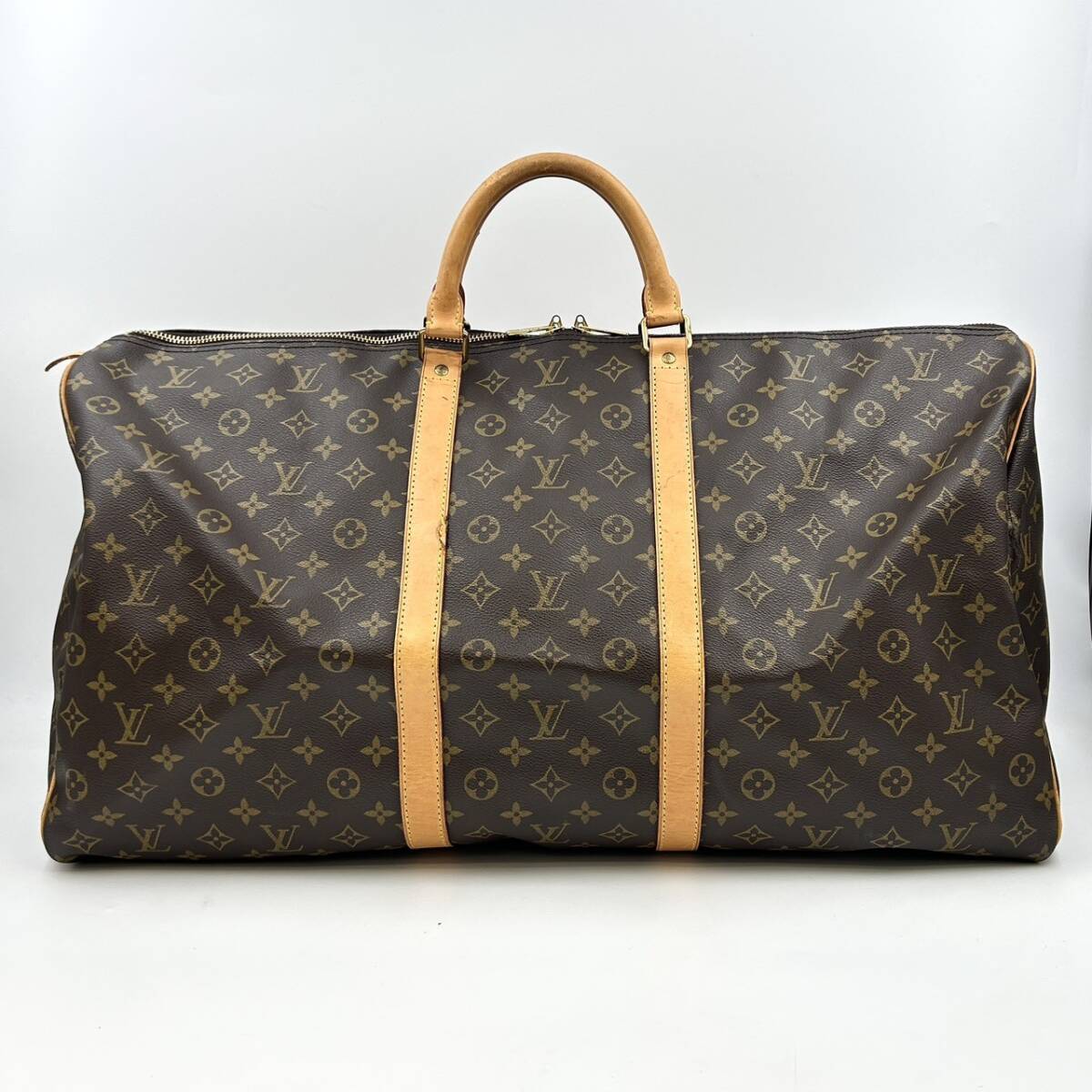 Yahoo!オークション -「ジャンク品」(ボストンバッグ) (モノグラム