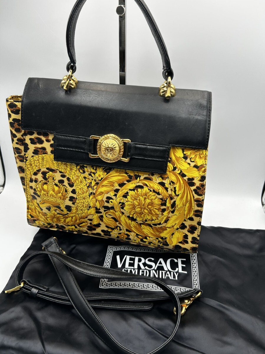 Yahoo!オークション -「ヴェルサーチ バッグ 太陽」の落札相場・落札価格