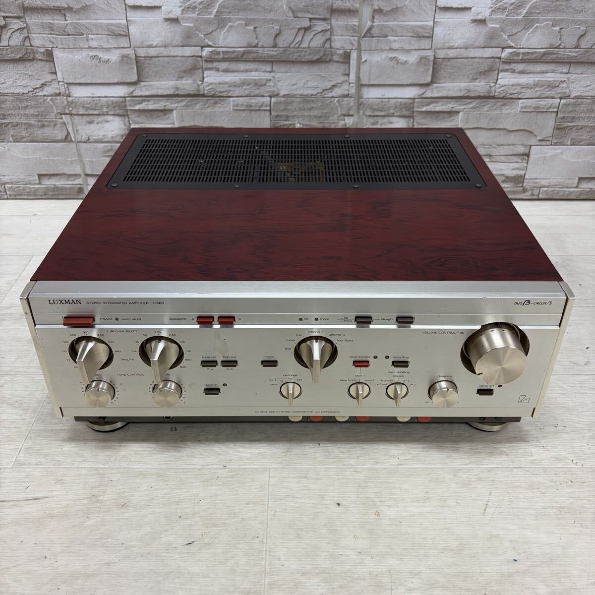 Yahoo!オークション -「luxman l-560」の落札相場・落札価格