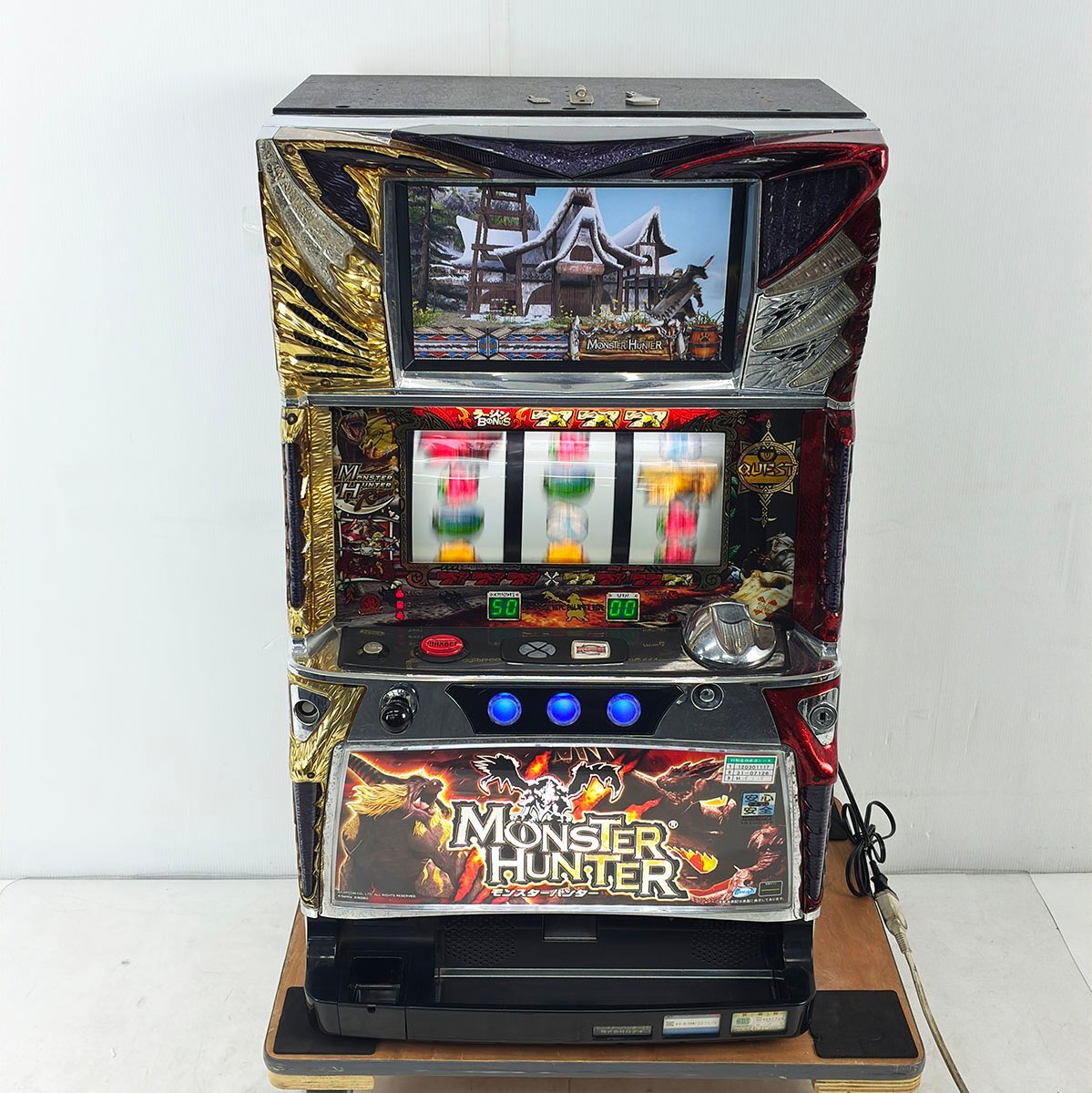 Yahoo!オークション -「パチスロ モンスターハンター コイン不要機