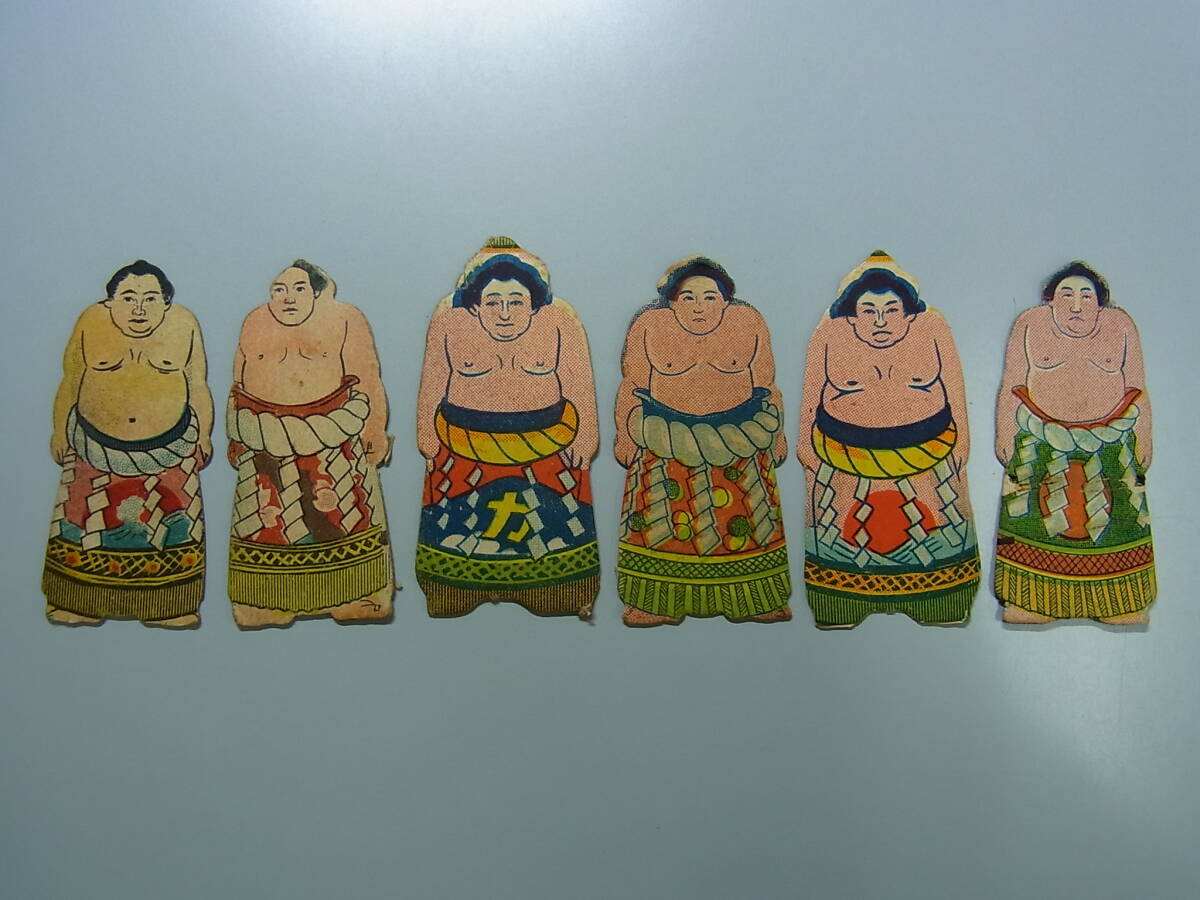 メンコ 面子 教育玩具 相撲 引札 瓦版 昭和レトロ メンコ 面子 相撲 4