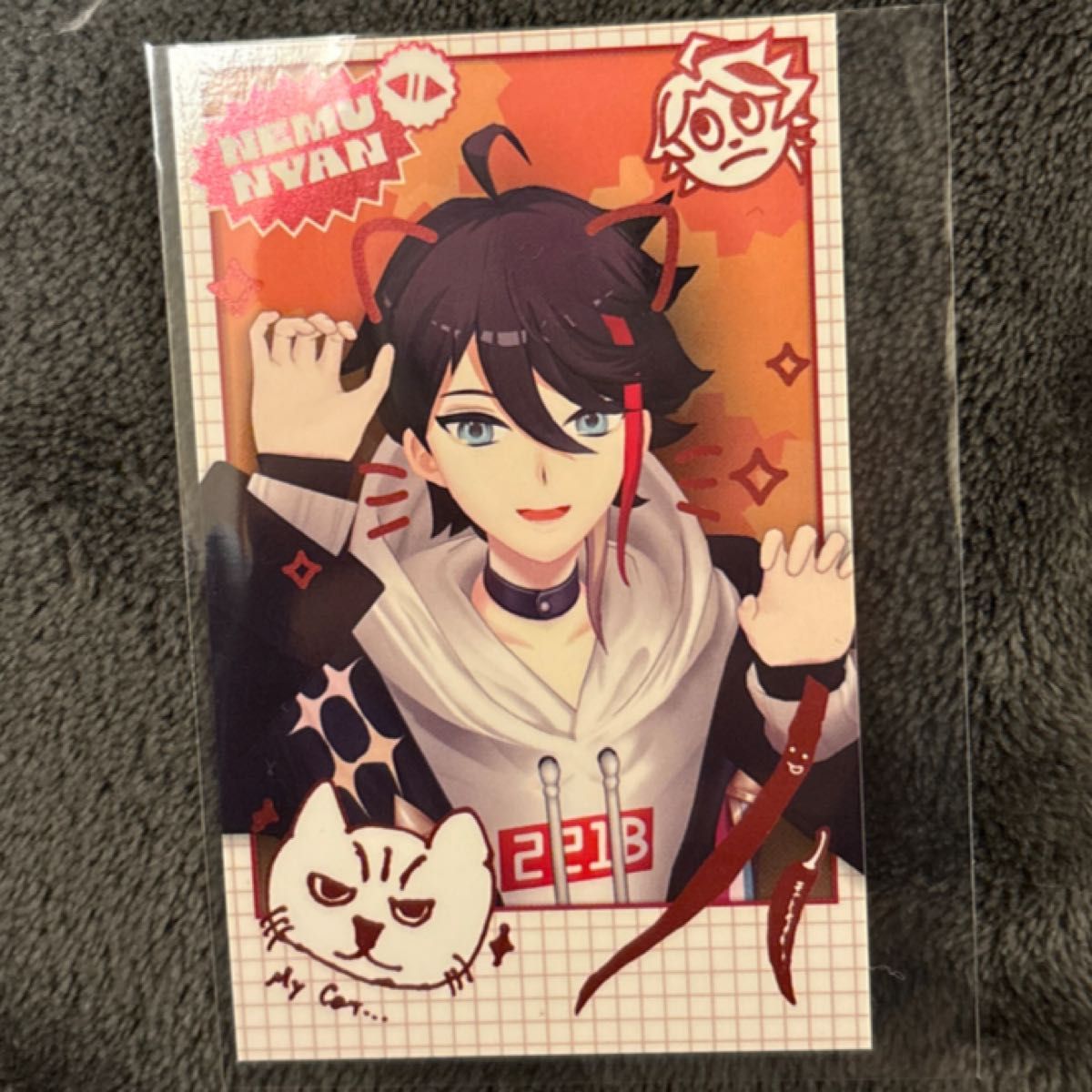 にじさんじ チェキ風カード チェキ カード 6周年 サイン レア 三枝 明