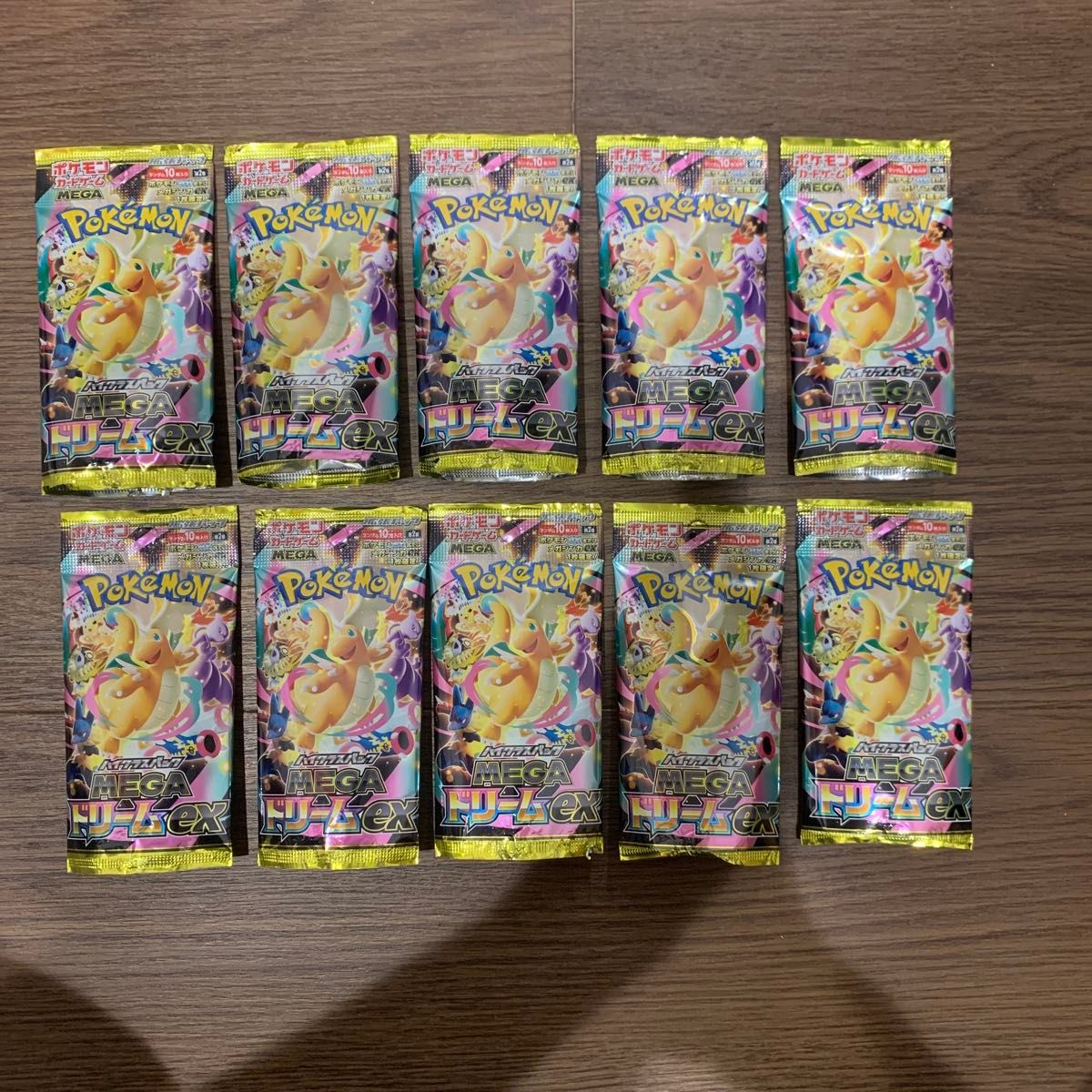 ポケモンカードゲーム MEGAドリームex 10パック｜Yahoo!フリマ（旧