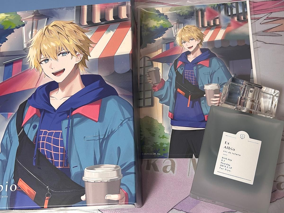 にじさんじ 渡会雲雀 香水 オードトワレ 47ml 描き下ろしポストカード