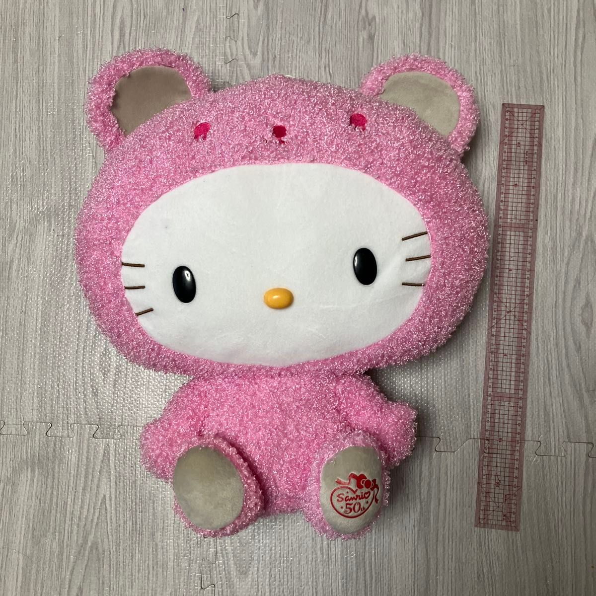 サンリオ ハローキティ 特大 ぬいぐるみ 超BIG 2000年レア商品