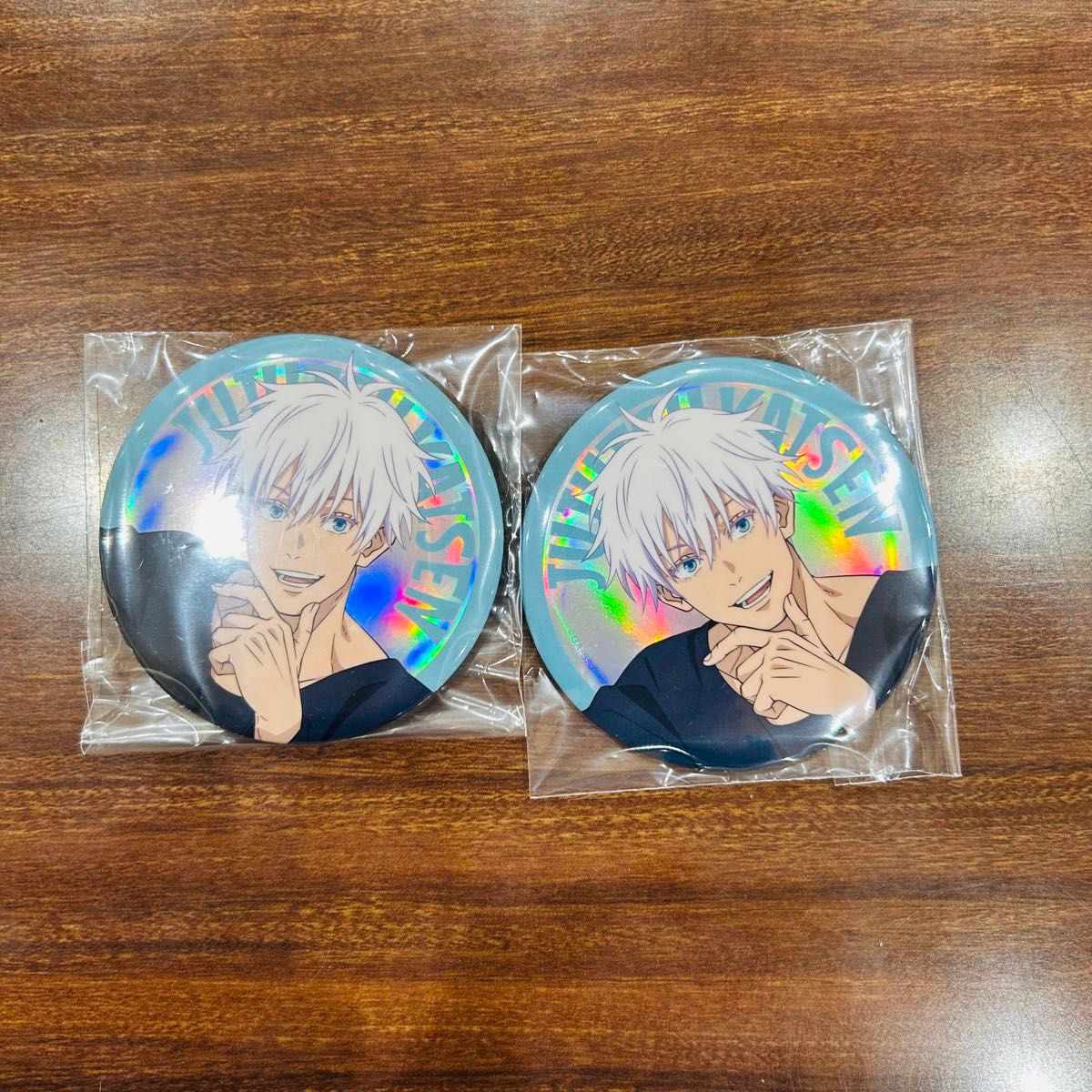 セガラッキーくじ 呪術廻戦 Fun Fun Fun G賞 缶バッジ 五条悟｜Yahoo