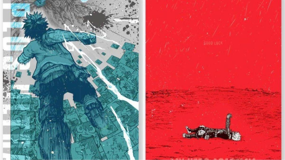 僕のヒーローアカデミア原画展 ヒロアカ A2アートポスター2枚セット