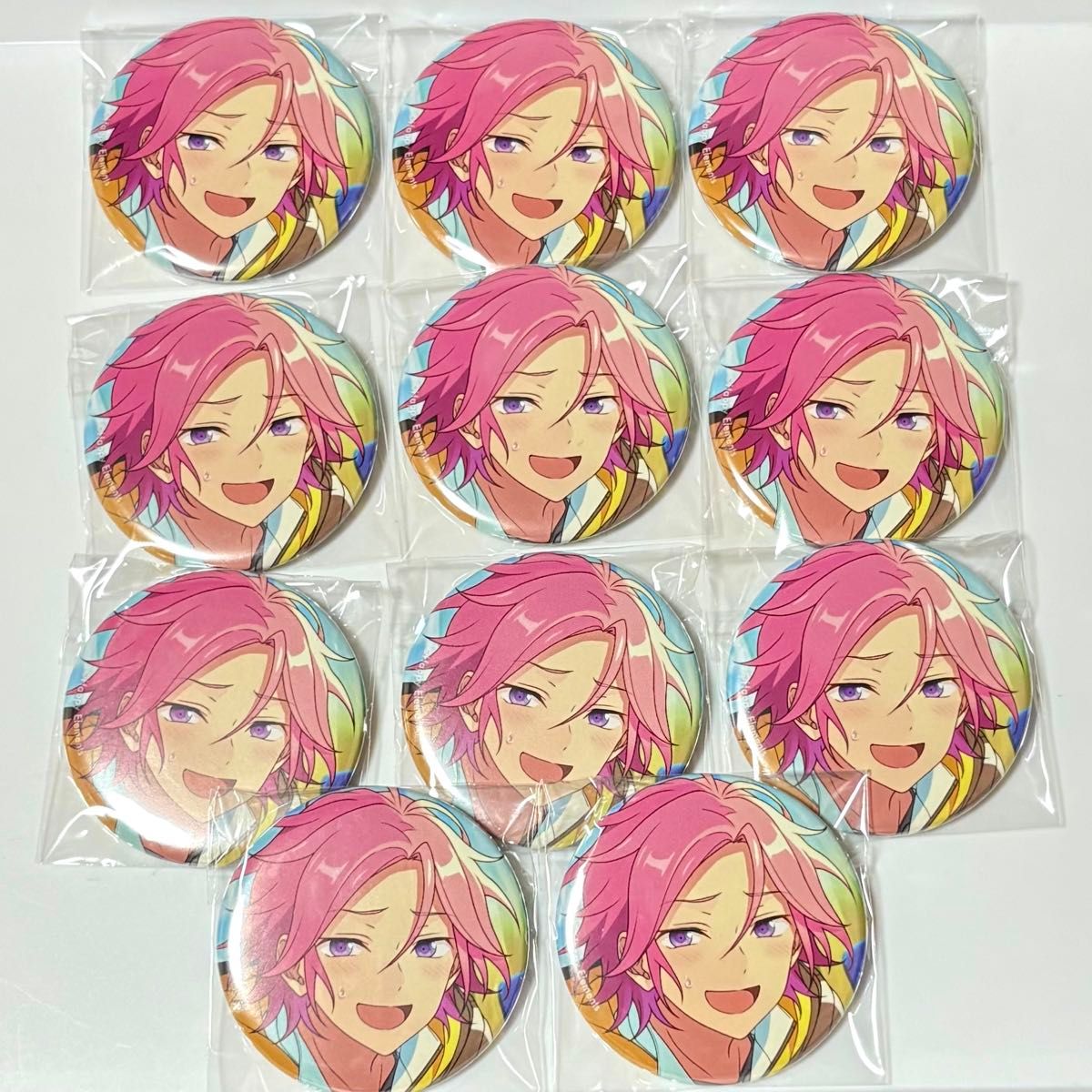 あんスタ 缶バッジ コレ缶 2025 Sep Casual 開花前 幼少期 ルクバ 巴日