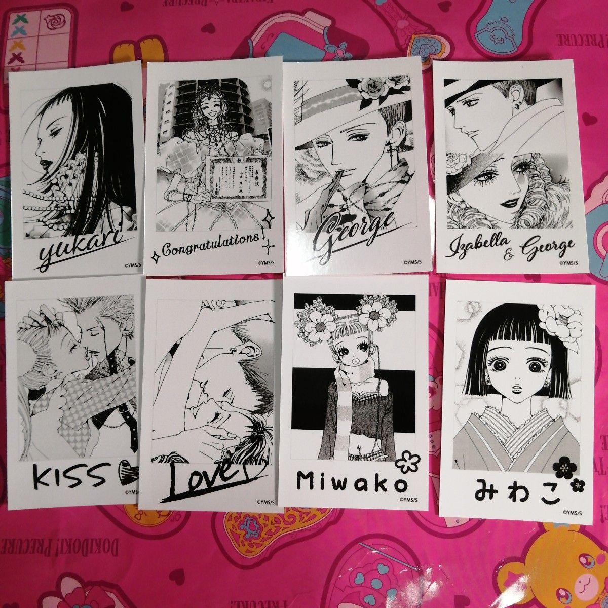 どるれく みそら コンビニ ブロマイド 4枚 チェキ風トレカ 1枚 5枚