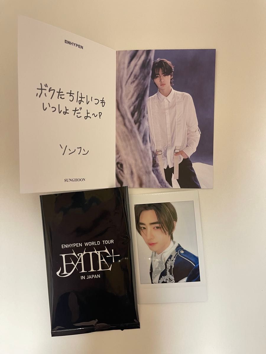 ENHYPEN ソンフン WORLD TOUR FATE ＋ IN JAPAN 購入特典トレカ フォト