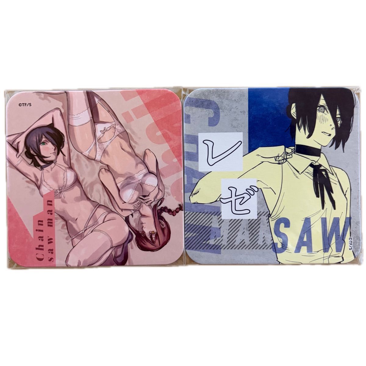 新品 未開封 チェンソーマン プレミアムバスタオル レゼ マキマ 下着