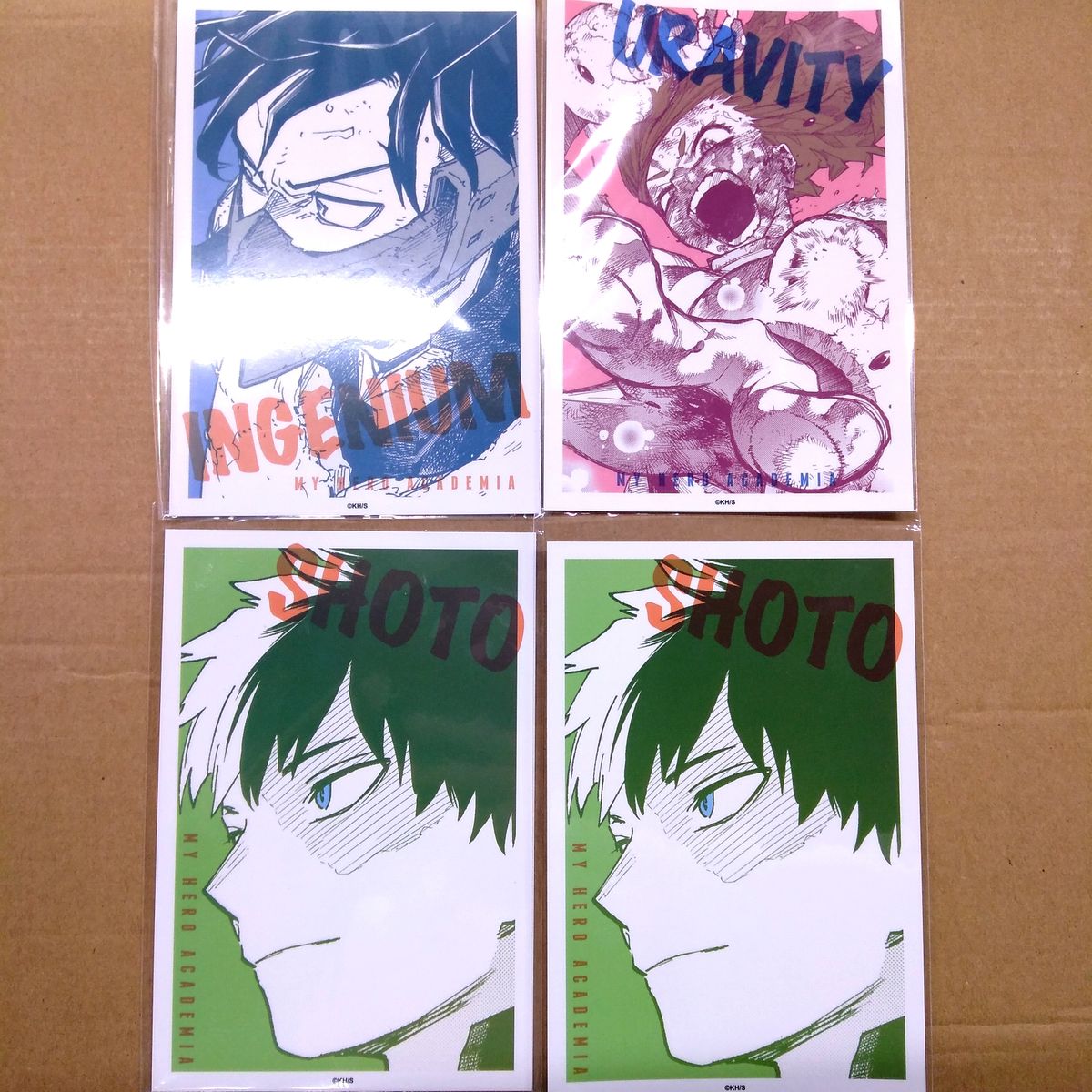 ヒロアカ 原画展 ヒロアカ展 ワンシーンカードコレクション 新品未開封