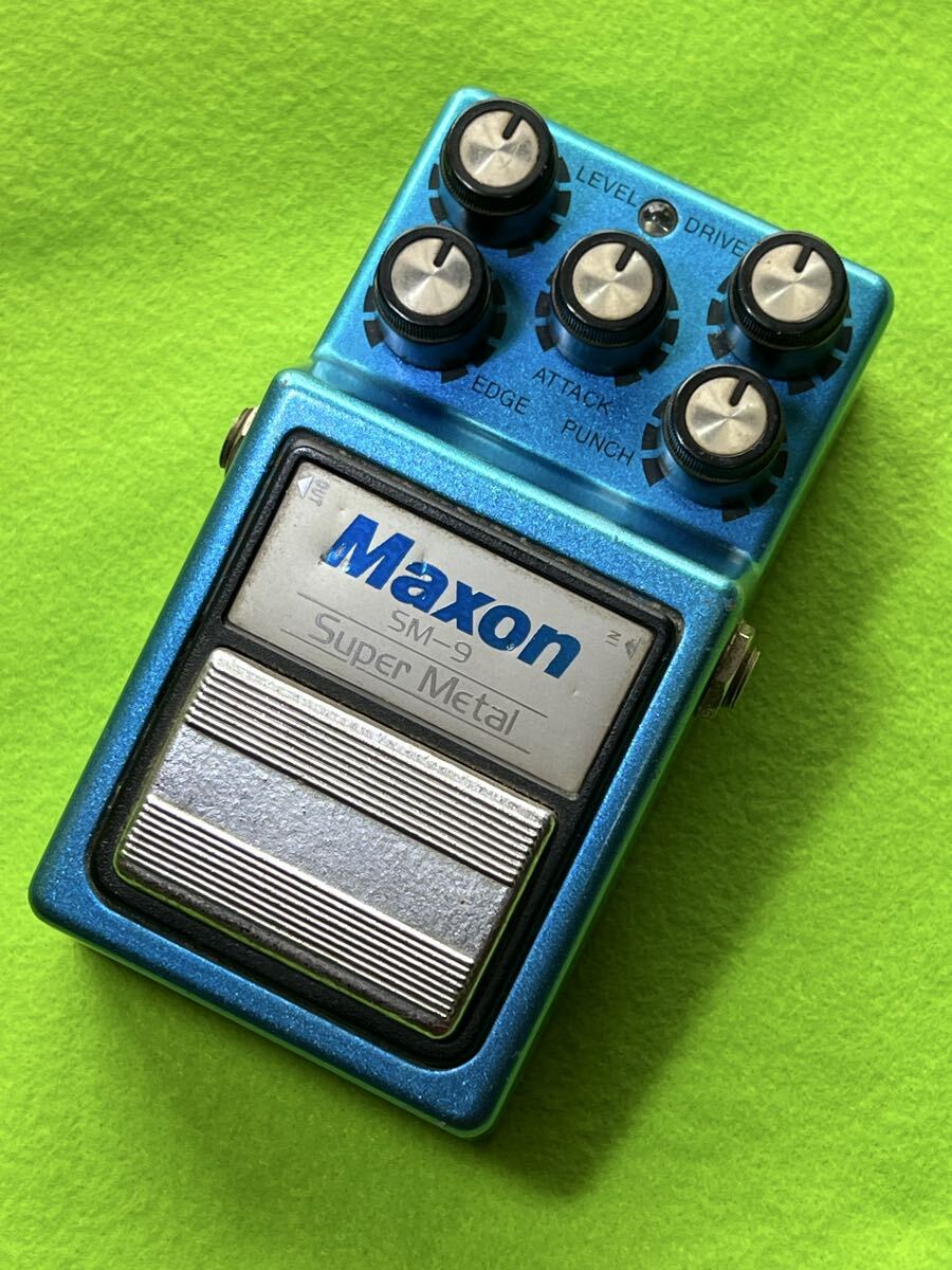 Maxon SM-9 Super l エフェクター 国産 Maxon SM-9 Super Metal