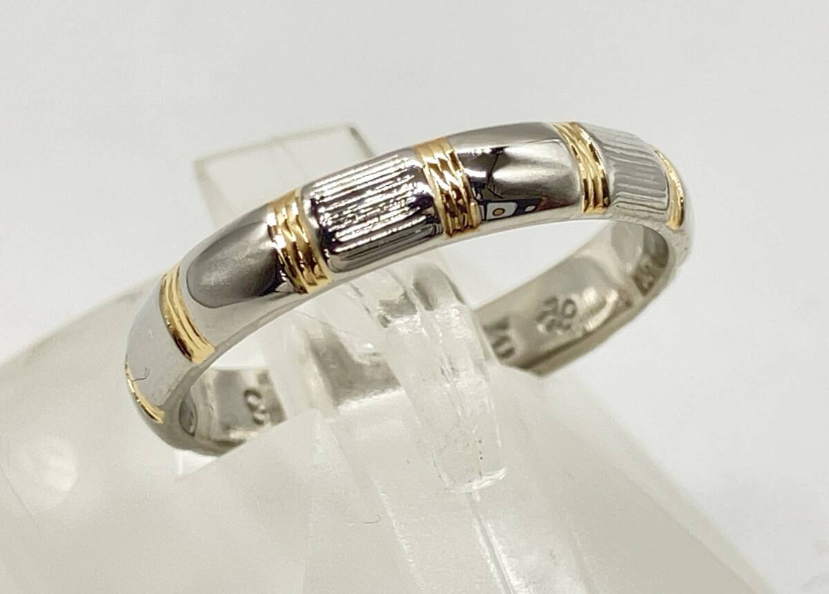 2026年最新】Yahoo!オークション -リング プラチナ k18 コンビの中古品