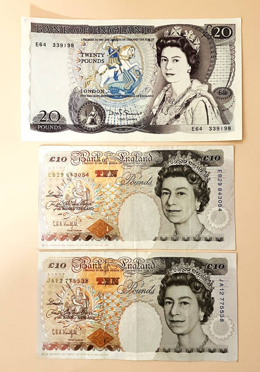 Yahoo!オークション -「20ポンド紙幣」の落札相場・落札価格