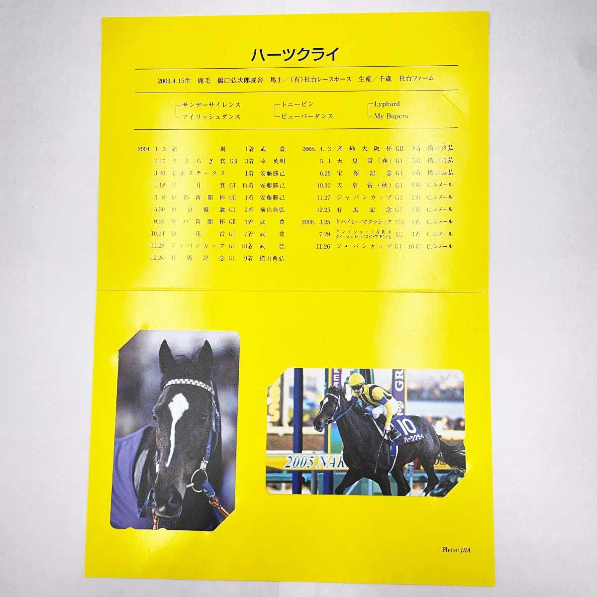 2026年最新】Yahoo!オークション -ハーツクライの中古品・新品・未使用