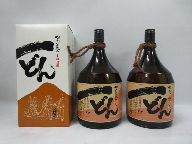 Yahoo!オークション -「焼酎一どん」(アルコール) (飲料)の落札相場