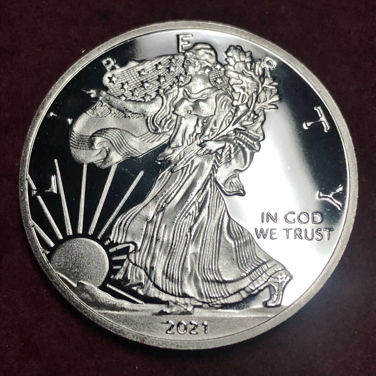 Yahoo!オークション -「イーグル銀貨2021」の落札相場・落札価格