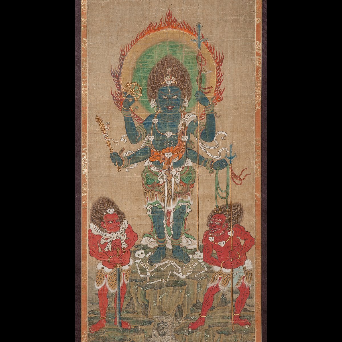 Yahoo!オークション -「青面金剛」の落札相場・落札価格