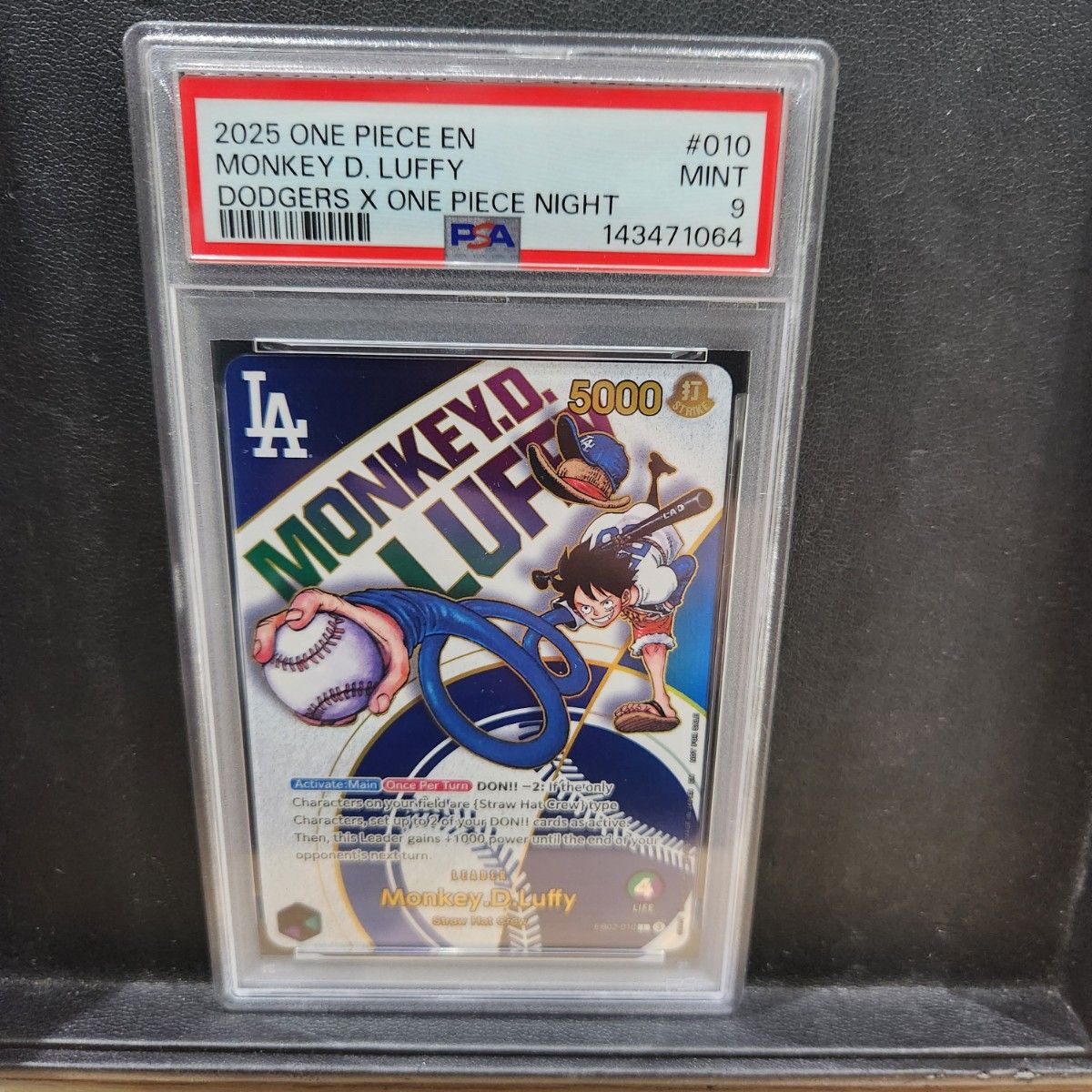 ドジャース ルフィ プロモ 2枚セット 未開封 ロサンゼルス 限定配布