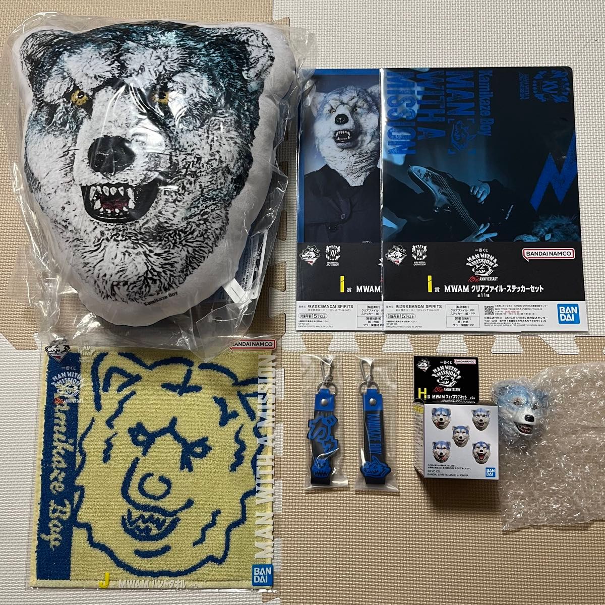 早い者勝ち 新品未使用 MAN WITH A MISSION 1番くじ2点セット