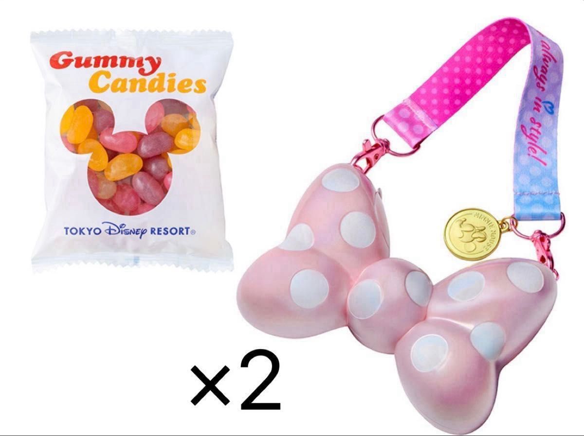 グミ付き】ミニーパルパルーザ リボンスナックケース｜Yahoo!フリマ