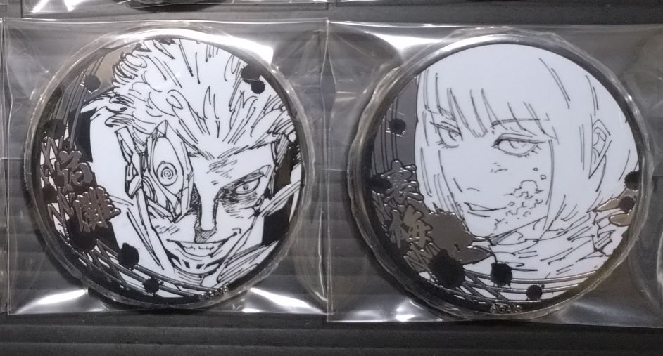 未使用 呪術廻戦 シルバー缶バッジ コレクション 脹相 裏梅｜Yahoo