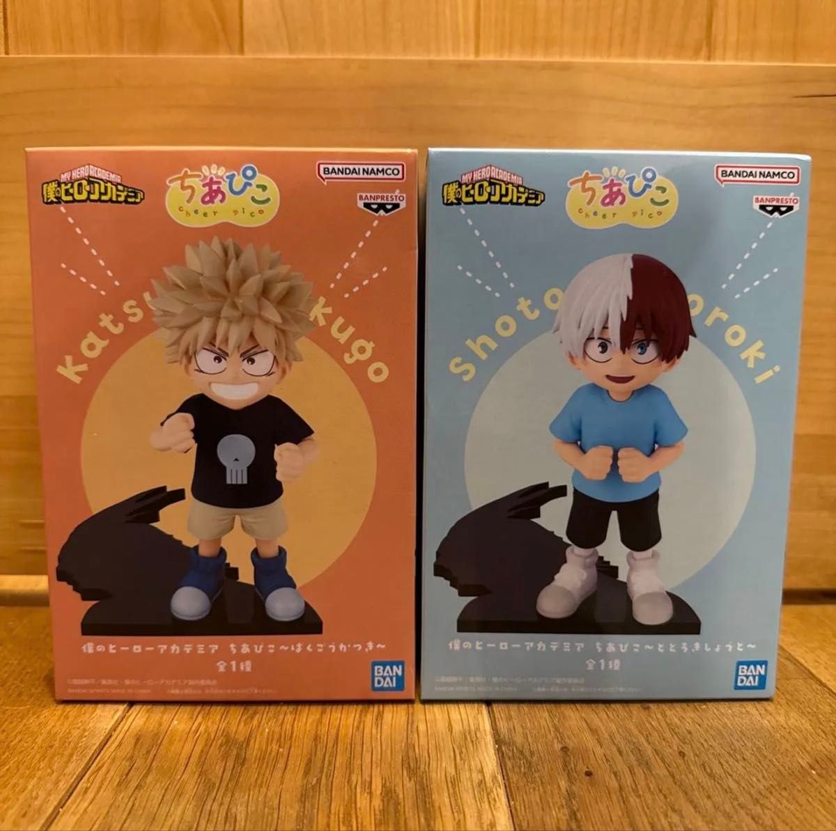 僕のヒーローアカデミア ちあぴこ 爆豪勝己 轟焦凍 フィギュア