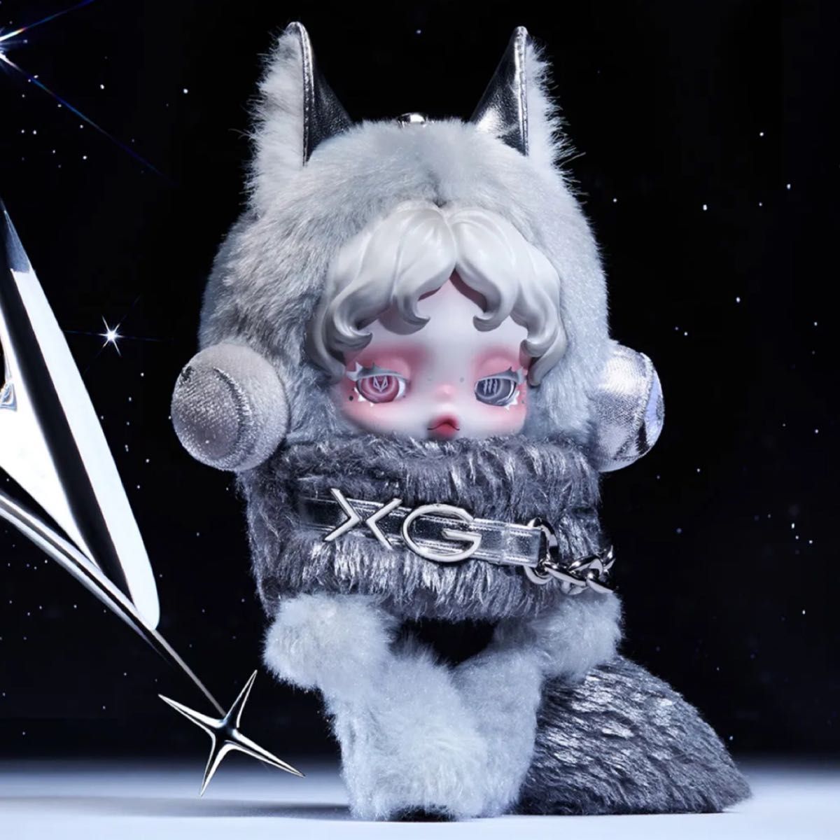 スカルパンダ POPMART SKULLPANDA XG ぬいぐるみ ぬいぐるみペンダント