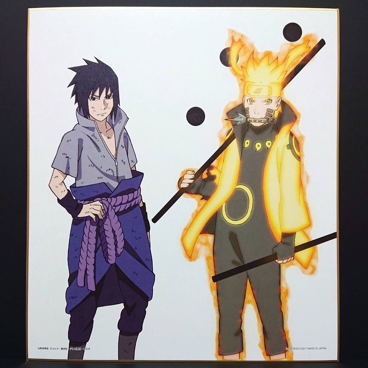 2015年NARUTO展限定】 ナルト 扉絵ステッカー 六道仙人モード｜Yahoo