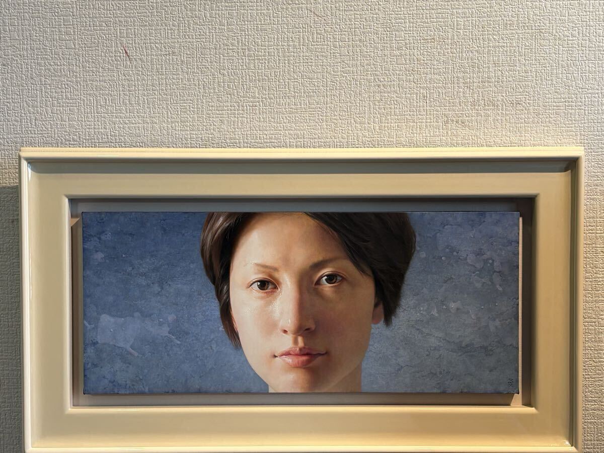 Yahoo!オークション - ナカジマカツ(1954-) リアリズム油彩6号『宇津峰