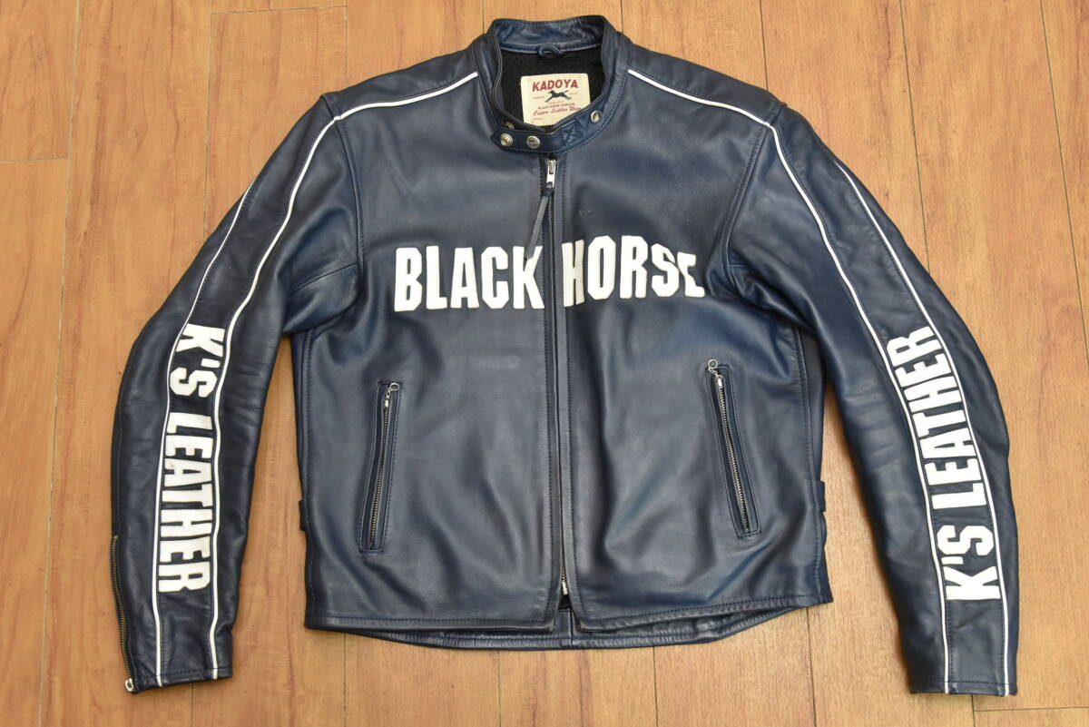 Yahoo!オークション -「kadoya black horse レザー」の落札相場・落札価格