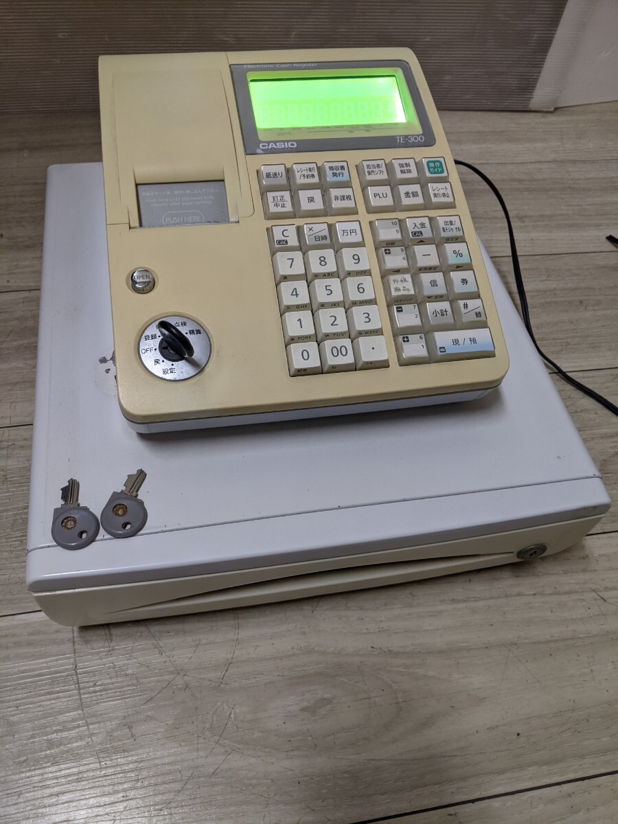 Yahoo!オークション -「カシオレジスターte300」の落札相場・落札価格